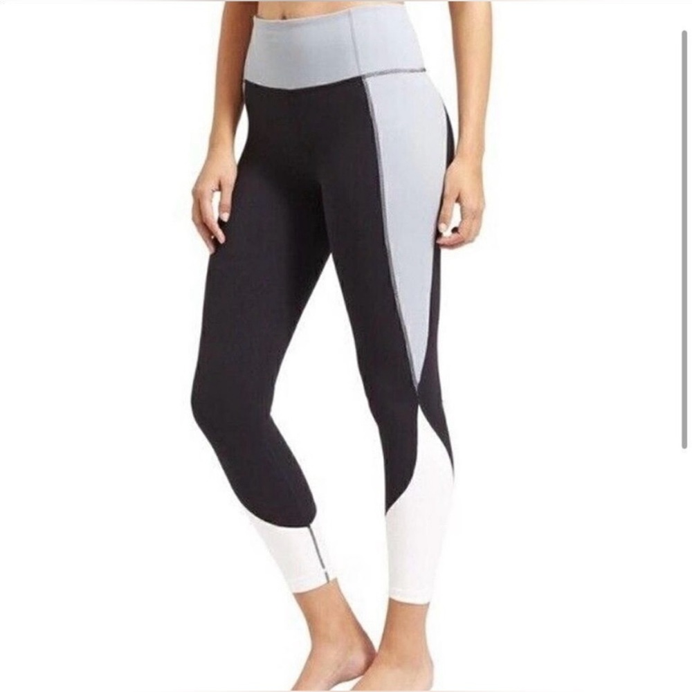 Athleta color block leggings - Picture 2 of 7